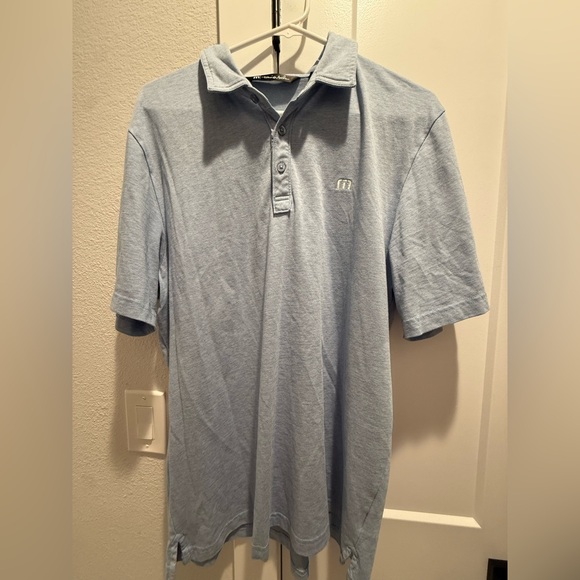 Travis Mathew Other - Travis Mathew Sky Blue Polo Shirt